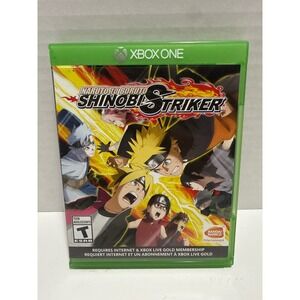 Naruto to Boruto Shinobi Striker Xbox One Bandai Namco 2018 Fighting Game Disc